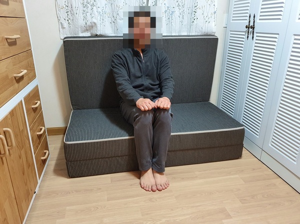 서광퍼니처 맥스3단 접이식 소파베드 소파모드 사진